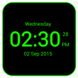 ikon LED Digital Clock LiveWP