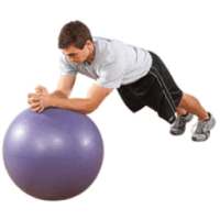 Exercise Ball Workout on 9Apps