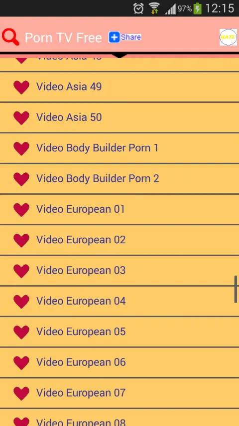 Descarga de la aplicaciÃ³n Porn TV 2023 - Gratis - 9Apps