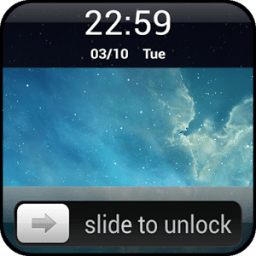Slide to unlock - Keypad Lock icon