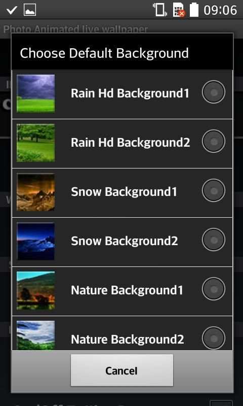Photo Animated Live Wallpaper 5 تصوير الشاشة