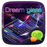 GO SMS PRO DREAM GLASS THEME on 9Apps