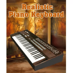 Realistic Piano Keyboard आइकन