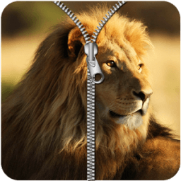 Lion Zip Screen Lock icon