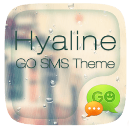 ikon GO SMS PRO HYALINE THEME