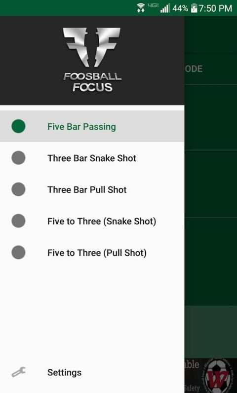 Foosball Trainer Free скриншот 2