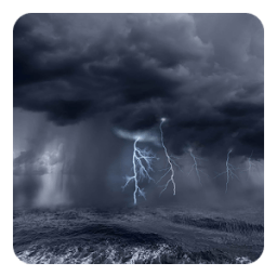 Stormy Shore Live Wallpaper icon