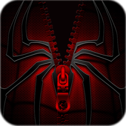 ikon Spider Zipper Lock Screen