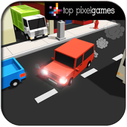 Безумный трафика Car Racer иконка