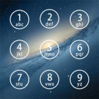 Galaxy Keypad Lock-Iphone Lock