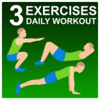 3 Exercises - Daily Workout on 9Apps