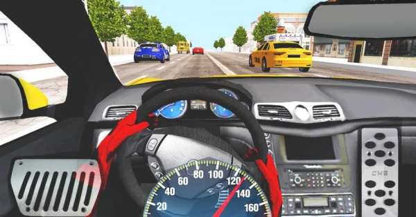 In Car Racing 1 تصوير الشاشة