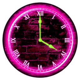 Neon Clock Widget icon
