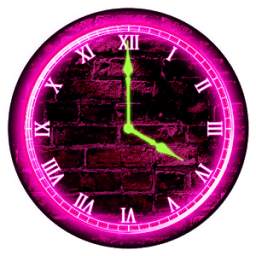 Neon Clock Widget 1.2