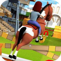 Cartoon Horse Riding Game Free