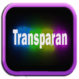 Tema BBM® Transparan أيقونة