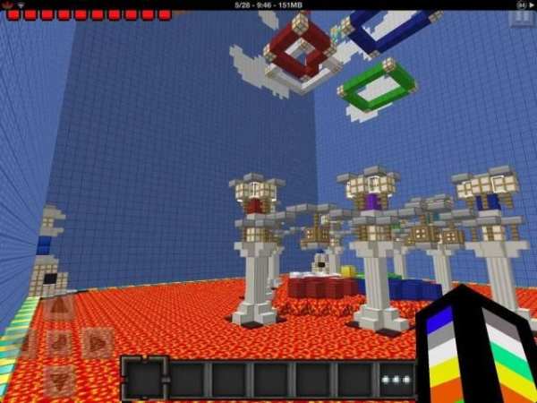Skydiving Peta Untuk Minecraft screenshot 1