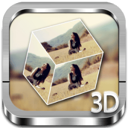 My Photo 3D cube Live WP أيقونة