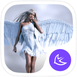 Angle Baby theme for APUS आइकन