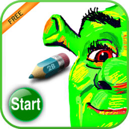 Draw Cartoon Shrek Easy icon