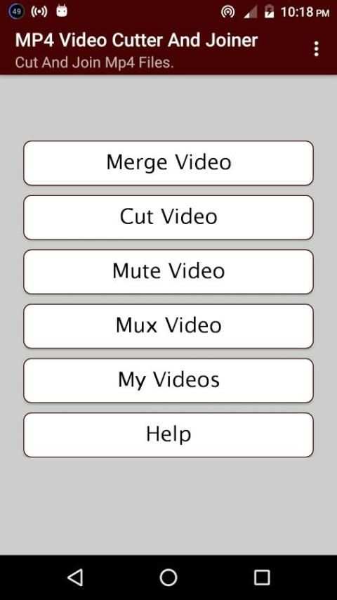MP4 Video Cutter And Joiner 7 تصوير الشاشة