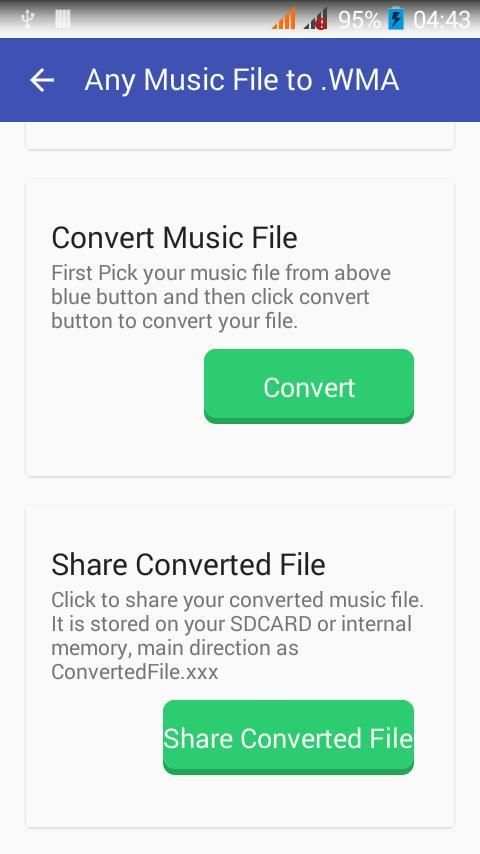Music Format Converter स्क्रीनशॉट 6