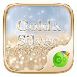 Gold & Silver Keyboard Theme