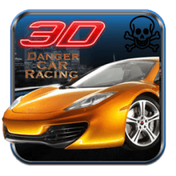 3D DANGER CAR RACING أيقونة