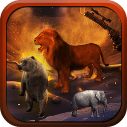 Hunting Jungle Animal أيقونة