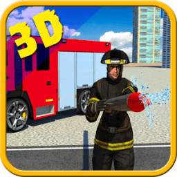 Firefighter Simulator 3d: Hero