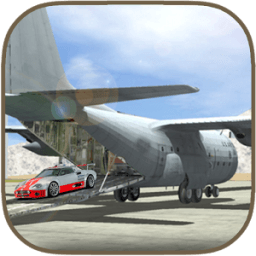 Cargo Plane Car Transporter icon