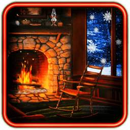 Winter Fireplace liv wallpaper 1.0