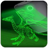 Hologram Naga Terbang