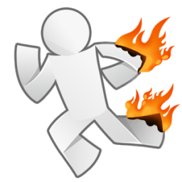 Desk Battlefield Paper VS Fire icon