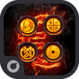 ikon Fire Stone-Solo Theme