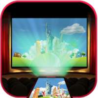 Live Video Projector Simulator