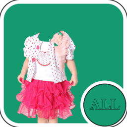 Baby Girl Photo Fashion أيقونة