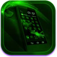 Next Launcher Theme FluOGreen on 9Apps