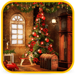 Christmas Background Wallpaper أيقونة