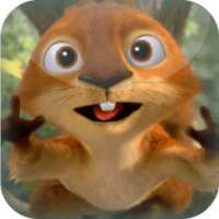 Brave Squirrel Live Wallpaper
