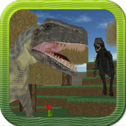 Jurassic craft - dino hunter أيقونة