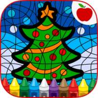 Paint By Number Christmas Game أيقونة