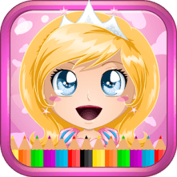 Princess Coloring Book icon