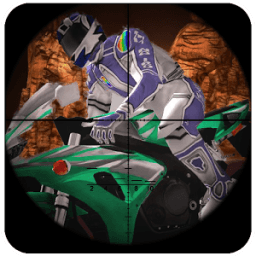 Moto Racer Sniper Attack icon