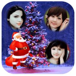 Christmas photo collage