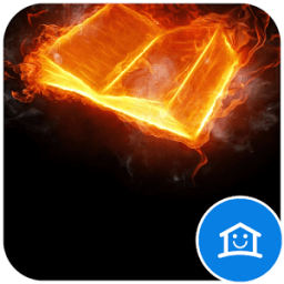 Warm red tree theme icon