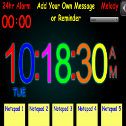 Sticky Digital Alarm Clock icon
