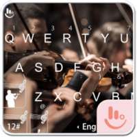 Music Violin Keyboard Theme