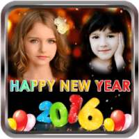 New year dual photo frame 2016 on 9Apps