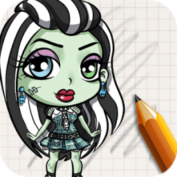 Draw MonsterHigh School أيقونة